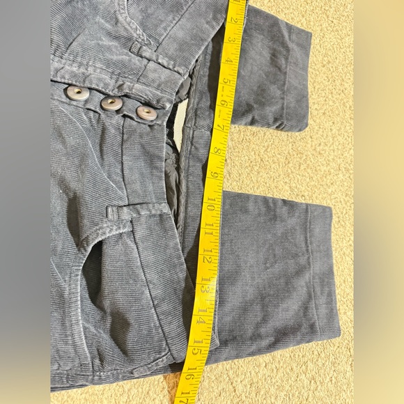 Y2K Brunello Cucinelli Dark Blue Corduroy Trousers - Picture 5 of 6